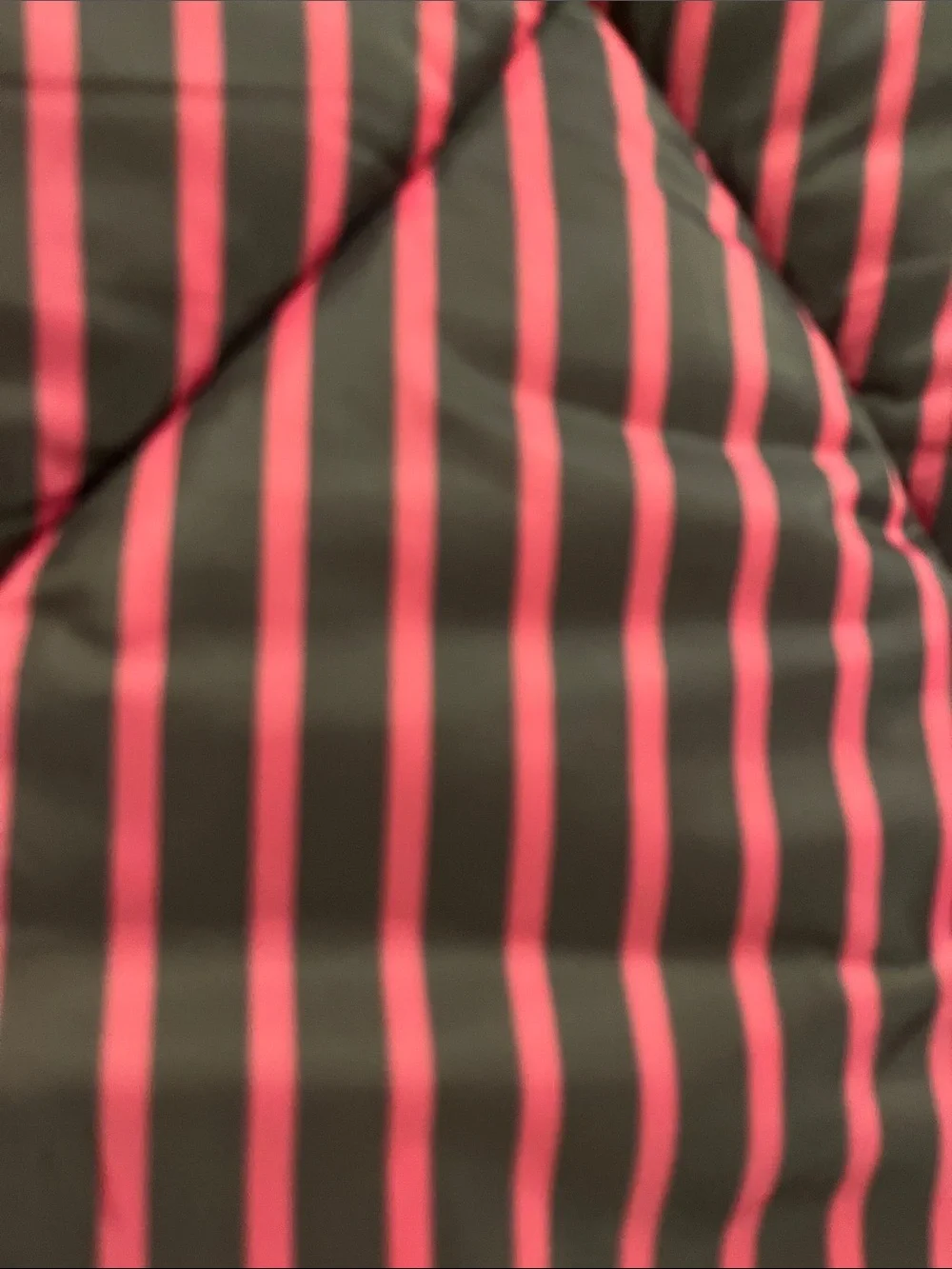 Anthropologie MAEVE Striped Puffer Scarf